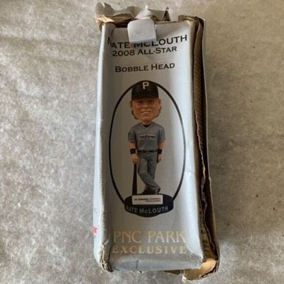 Pittsburgh Pirates Nate McLouth 2098 All-Star Bobblehead *New* - Picture 4 of 7